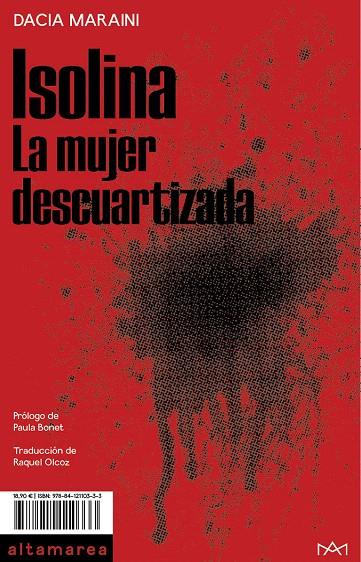 ISOLINA | 9788412110333 | MARAINI, DACIA | Galatea Llibres | Llibreria online de Reus, Tarragona | Comprar llibres en català i castellà online