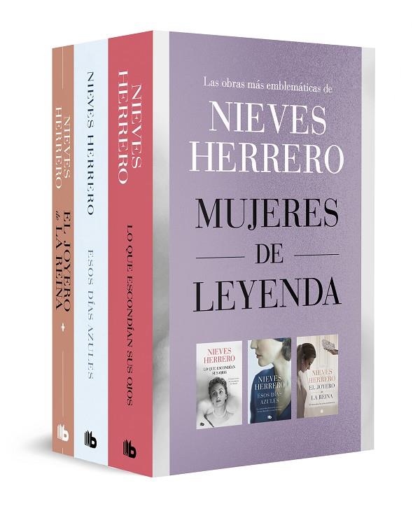 MUJERES DE LEYENDA (PACK CON: LO QUE ESCONDÍAN SUS OJOS | ESOS DÍAS AZULES | EL | 9788413149899 | HERRERO, NIEVES | Galatea Llibres | Llibreria online de Reus, Tarragona | Comprar llibres en català i castellà online