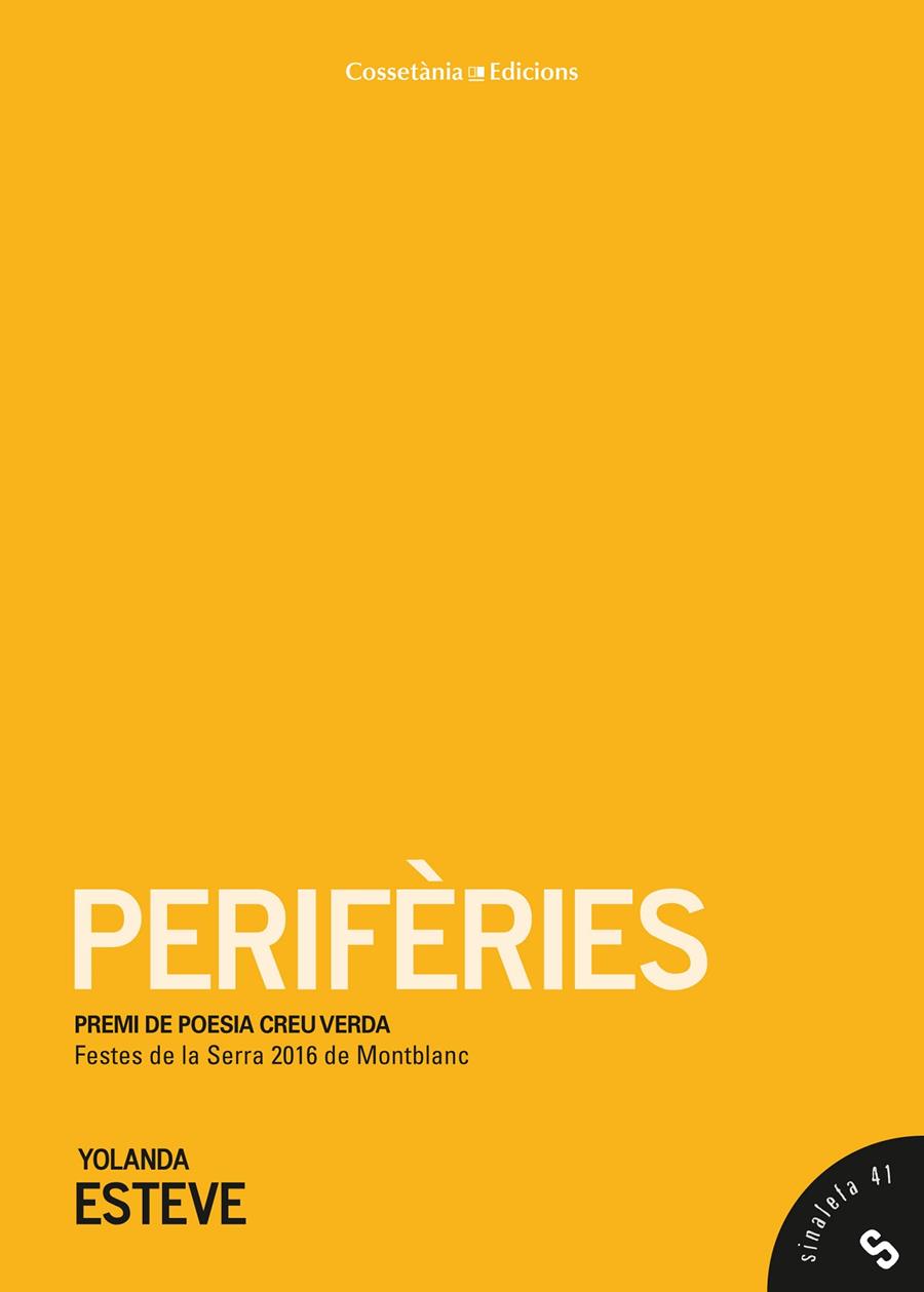 PERIFÈRIES | 9788490345962 | YOLANDA, ESTEVE GINER | Galatea Llibres | Llibreria online de Reus, Tarragona | Comprar llibres en català i castellà online