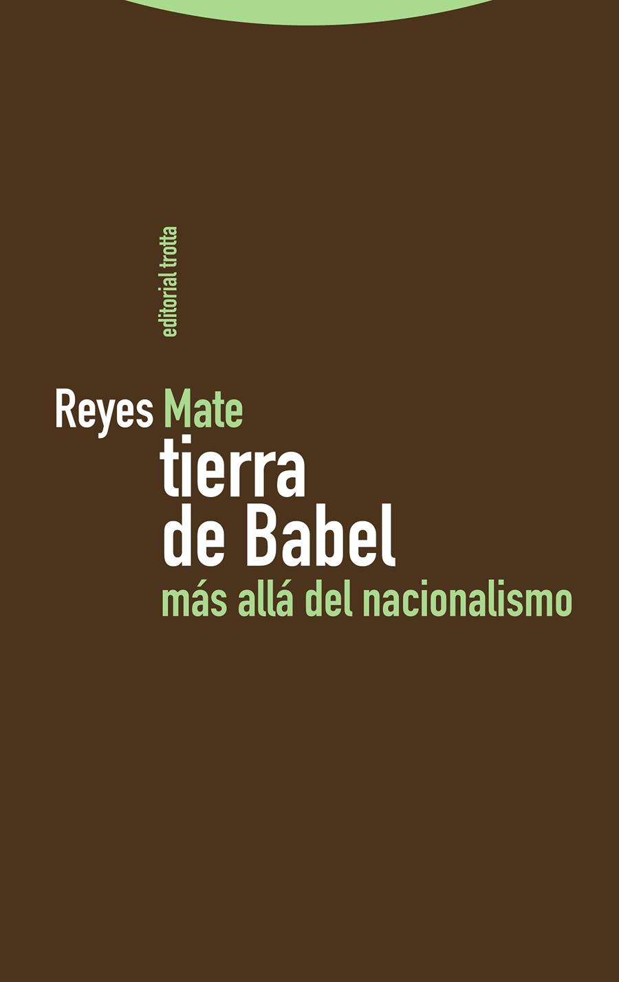 TIERRA DE BABEL | 9788413642529 | MATE, REYES | Galatea Llibres | Llibreria online de Reus, Tarragona | Comprar llibres en català i castellà online