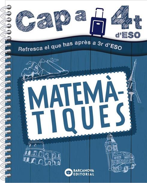 CAP A 4T D' ESO. MATEMÀTIQUES | 9788448953706 | GIL, LOURDES/MARÍN, MANEL | Galatea Llibres | Llibreria online de Reus, Tarragona | Comprar llibres en català i castellà online