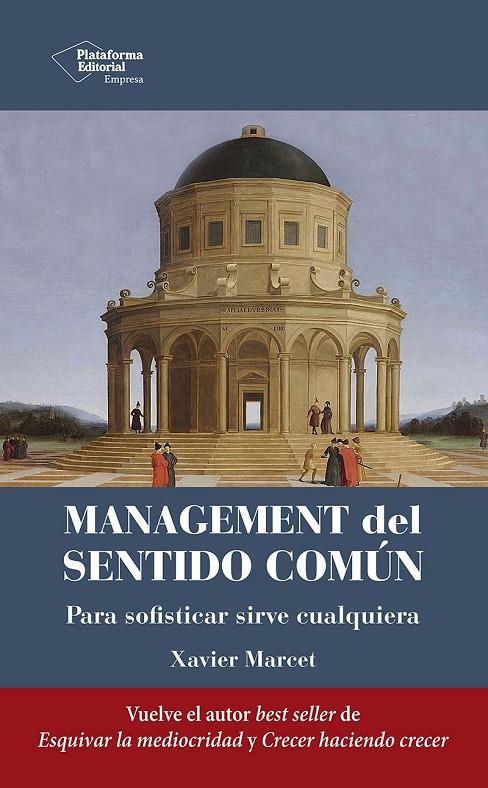 MANAGEMENT DEL SENTIDO COMÚN | 9788410243798 | MARCET, XAVIER | Galatea Llibres | Librería online de Reus, Tarragona | Comprar libros en catalán y castellano online