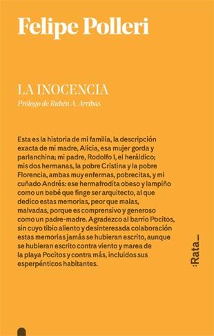 LA INOCENCIA | 9788416738236 | POLLERI, FELIPE | Galatea Llibres | Llibreria online de Reus, Tarragona | Comprar llibres en català i castellà online