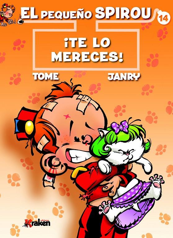 EL PEQUEÑO SPIROU 14: ¡TE LO MERECES! | 9788416086917 | TOME, PHILIPPE/GEURTS, JEAN-RICHARD | Galatea Llibres | Llibreria online de Reus, Tarragona | Comprar llibres en català i castellà online