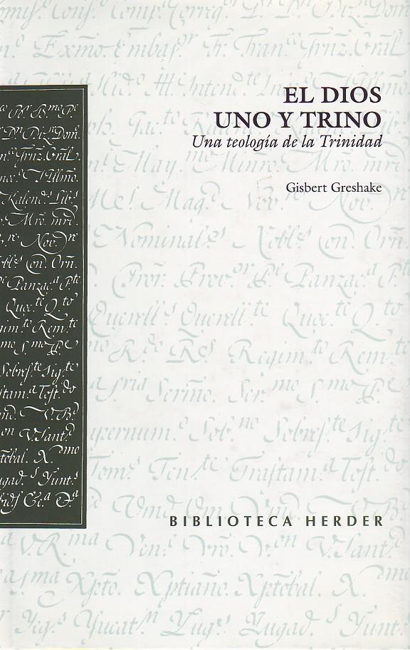 DIOS UNO Y TRIO | 9788425421440 | GRESHAKE, GISBERT | Galatea Llibres | Llibreria online de Reus, Tarragona | Comprar llibres en català i castellà online