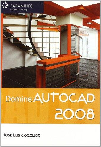 DOMINE AUTOCAD 2008 | 9788428330237 | COGOLLOR, JOSE LUIS | Galatea Llibres | Llibreria online de Reus, Tarragona | Comprar llibres en català i castellà online