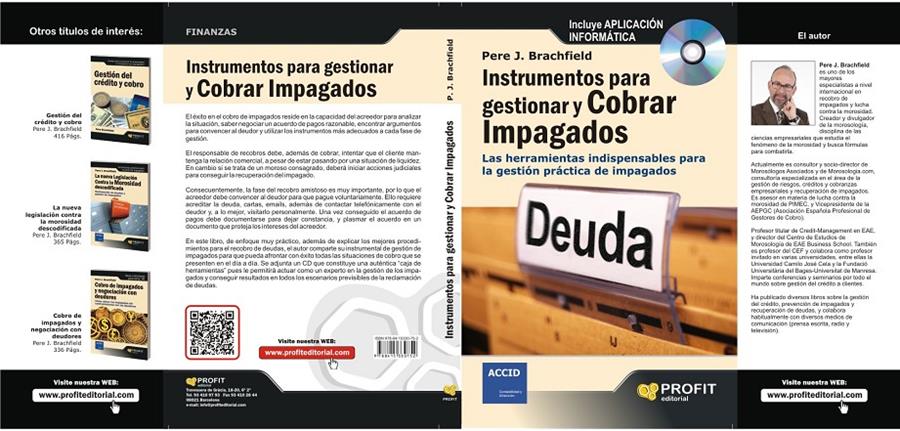 INSTRUMENTOS PARA GESTIONAR Y COBRAR IMPAGADOS | 9788415330752 | BRACHFIELD MONTAÑÁ, PERE J. | Galatea Llibres | Llibreria online de Reus, Tarragona | Comprar llibres en català i castellà online