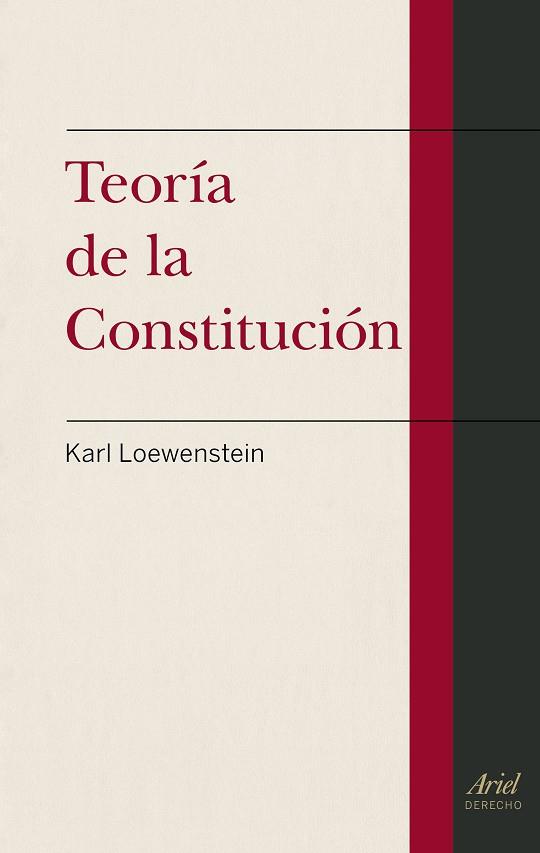 TEORíA DE LA CONSTITUCIóN | 9788434427686 | LOEWENSTEIN, KARL | Galatea Llibres | Llibreria online de Reus, Tarragona | Comprar llibres en català i castellà online