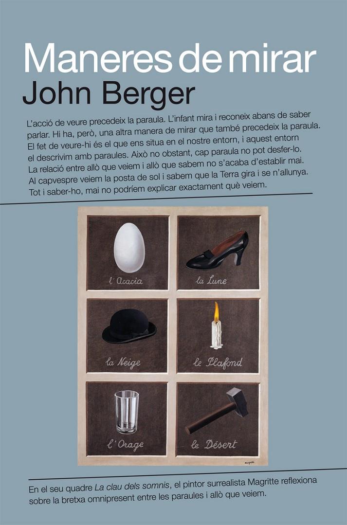 MANERES DE MIRAR | 9788492440726 | BERGER, JOHN/BLOMBERG, SVEN/FOX, CHRIS/DIBB, MICHAEL/HOLLIS, RICHARD | Galatea Llibres | Llibreria online de Reus, Tarragona | Comprar llibres en català i castellà online