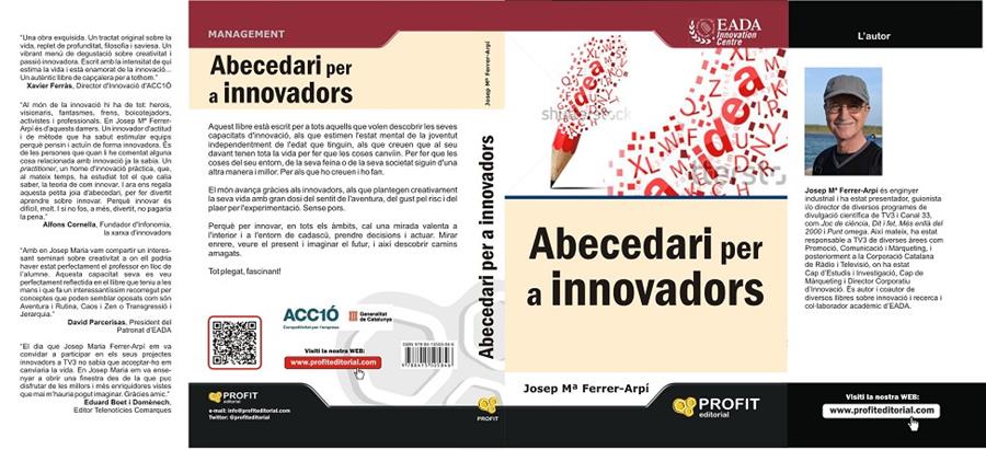 ABECEDARI PER A INNOVADORS | 9788415505846 | FERRER-ARPÍ, JOSEP MARIA | Galatea Llibres | Llibreria online de Reus, Tarragona | Comprar llibres en català i castellà online