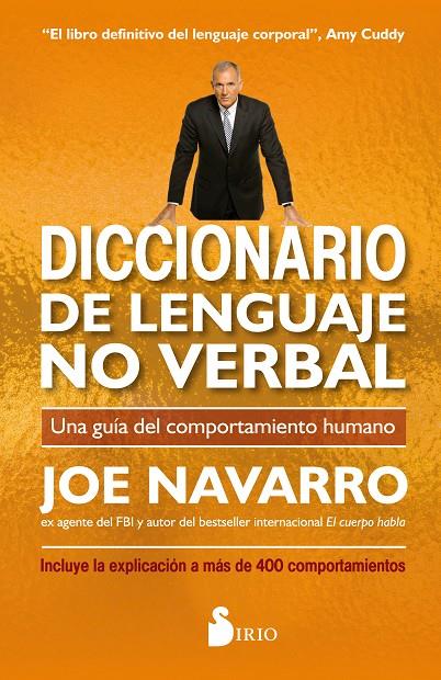 DICCIONARIO DE LENGUAJE NO VERBAL | 9788417399535 | NAVARRO, JOE | Galatea Llibres | Llibreria online de Reus, Tarragona | Comprar llibres en català i castellà online