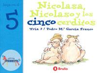 NICOLASA, NICOLASO Y LOS CINCO CERDITOS | 9788421636442 | GARCIA FRANCO, PEDRO M. | Galatea Llibres | Llibreria online de Reus, Tarragona | Comprar llibres en català i castellà online