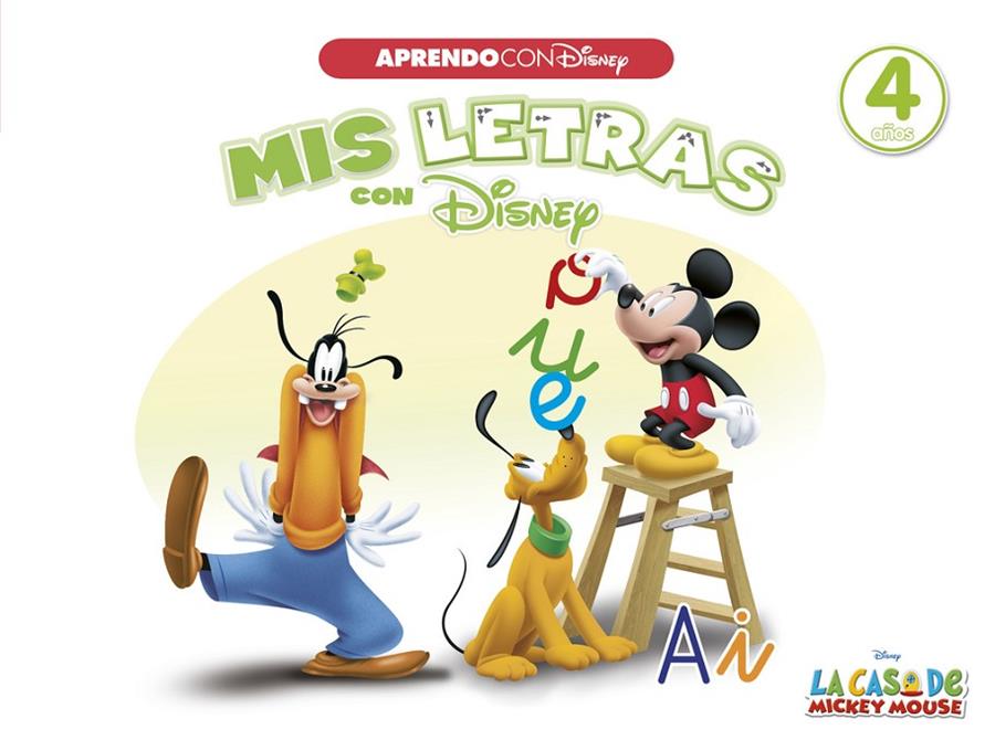 MIS LETRAS CON DISNEY 4 AÑOS | 9788416548972 | Galatea Llibres | Llibreria online de Reus, Tarragona | Comprar llibres en català i castellà online