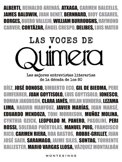 LAS VOCES DE QUIMERA | 9788419778857 | VV.AA. | Galatea Llibres | Llibreria online de Reus, Tarragona | Comprar llibres en català i castellà online