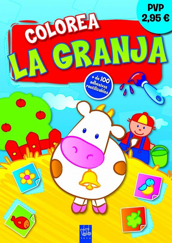 COLOREA LA GRANJA. VACA | 9788408036630 | YOYO | Galatea Llibres | Llibreria online de Reus, Tarragona | Comprar llibres en català i castellà online