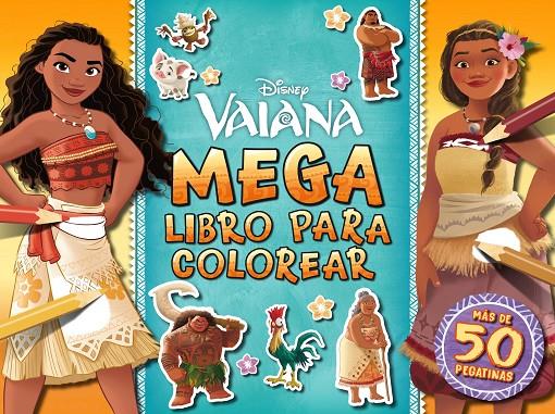 VAIANA. MEGALIBRO PARA COLOREAR | 9788418939464 | Galatea Llibres | Llibreria online de Reus, Tarragona | Comprar llibres en català i castellà online