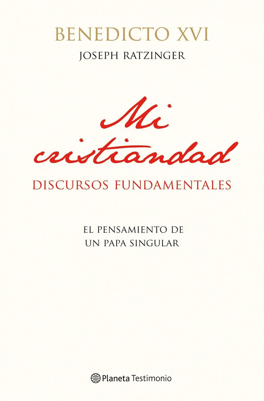 MI CRISTIANDAD | 9788408111634 | BENEDICTO XVI | Galatea Llibres | Llibreria online de Reus, Tarragona | Comprar llibres en català i castellà online