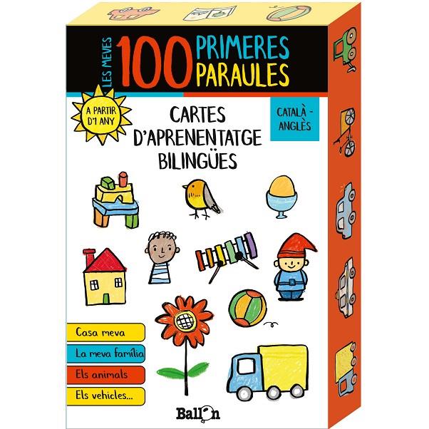 LES MEVES 100 PRIMERES PARAULES CARTES D'APRENENTATGE BILINGUES | 9789403220345 | BALLON | Galatea Llibres | Llibreria online de Reus, Tarragona | Comprar llibres en català i castellà online