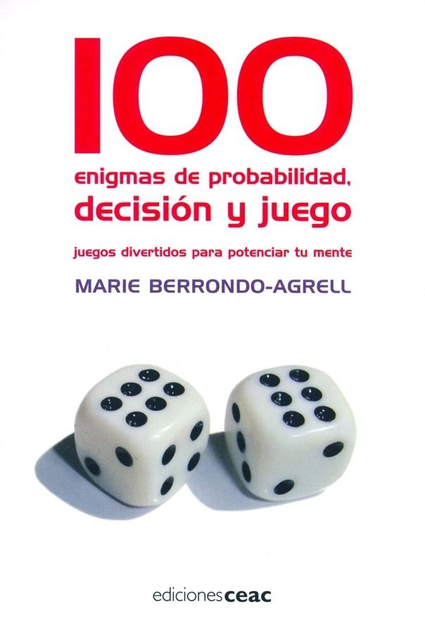 100 ENIGMAS DE PROBABILIDAD | 9788432919053 | BERRONDO AGRELL, MARIE | Galatea Llibres | Librería online de Reus, Tarragona | Comprar libros en catalán y castellano online