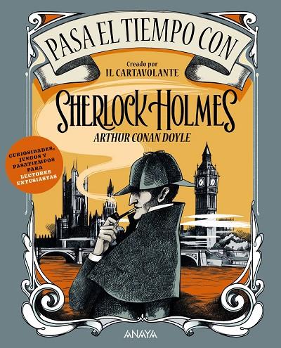 PASA EL TIEMPO CON SHERLOCK HOLMES | 9788414342398 | Galatea Llibres | Llibreria online de Reus, Tarragona | Comprar llibres en català i castellà online