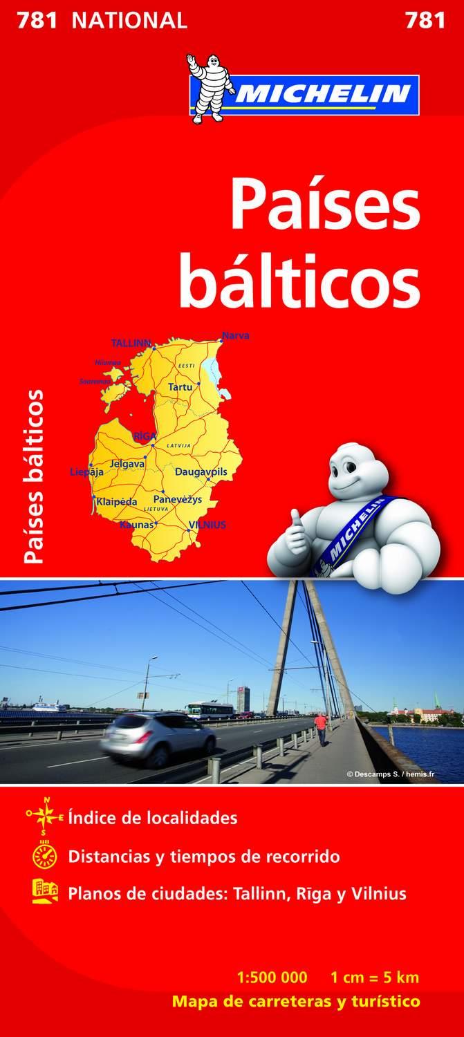 PAISES BALTICOS MAPA 1:500.000 MICHELIN | 9782067173804 | Galatea Llibres | Llibreria online de Reus, Tarragona | Comprar llibres en català i castellà online