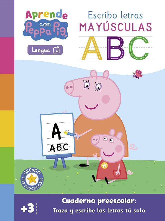 APRENDE CON PEPPA PIG - ESCRIBO LETRAS MAYÚSCULAS | 9788448863616 | Galatea Llibres | Llibreria online de Reus, Tarragona | Comprar llibres en català i castellà online