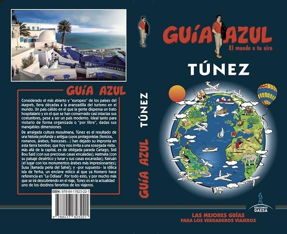 TÚNEZ GUIA AZUL 2019 | 9788417823221 | CABRERA, DANIEL/MARTÍNEZ, MOISÉS | Galatea Llibres | Llibreria online de Reus, Tarragona | Comprar llibres en català i castellà online