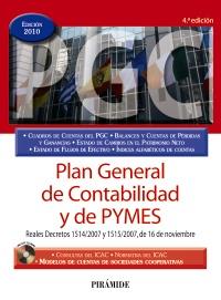 PLAN GENERAL DE CONTABILIDAD Y DE PYMES | 9788436823851 | Galatea Llibres | Llibreria online de Reus, Tarragona | Comprar llibres en català i castellà online