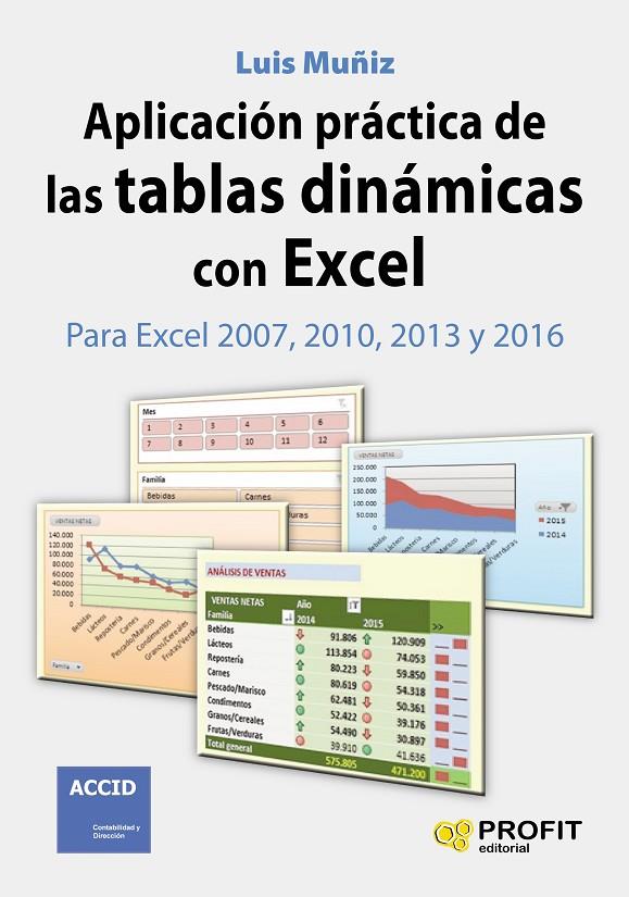 APLICACIÓN PRÁCTICA DE LAS TABLAS DINÁMICAS CON EXCEL | 9788416115969 | MUÑÍZ GONZÁLEZ, LUIS | Galatea Llibres | Librería online de Reus, Tarragona | Comprar libros en catalán y castellano online