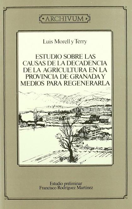 ESTUDIO SOBRE LAS CAUSAS DE LA DECADEMCIA DE LA AG | 9788433822888 | MORELL Y TERRY, L | Galatea Llibres | Llibreria online de Reus, Tarragona | Comprar llibres en català i castellà online