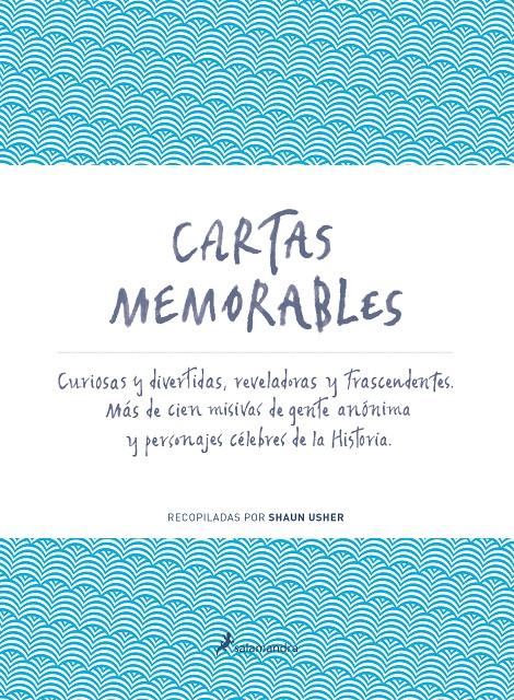 CARTAS MEMORABLES | 9788498385991 | USHER, SHAUN | Galatea Llibres | Llibreria online de Reus, Tarragona | Comprar llibres en català i castellà online