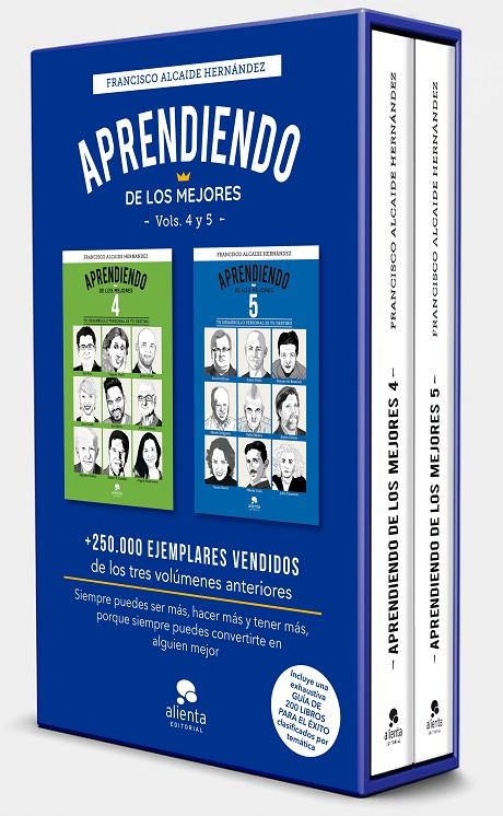 ESTUCHE APRENDIENDO DE LOS MEJORES 4 Y 5 | 9788413442815 | ALCAIDE HERNÁNDEZ, FRANCISCO | Galatea Llibres | Llibreria online de Reus, Tarragona | Comprar llibres en català i castellà online