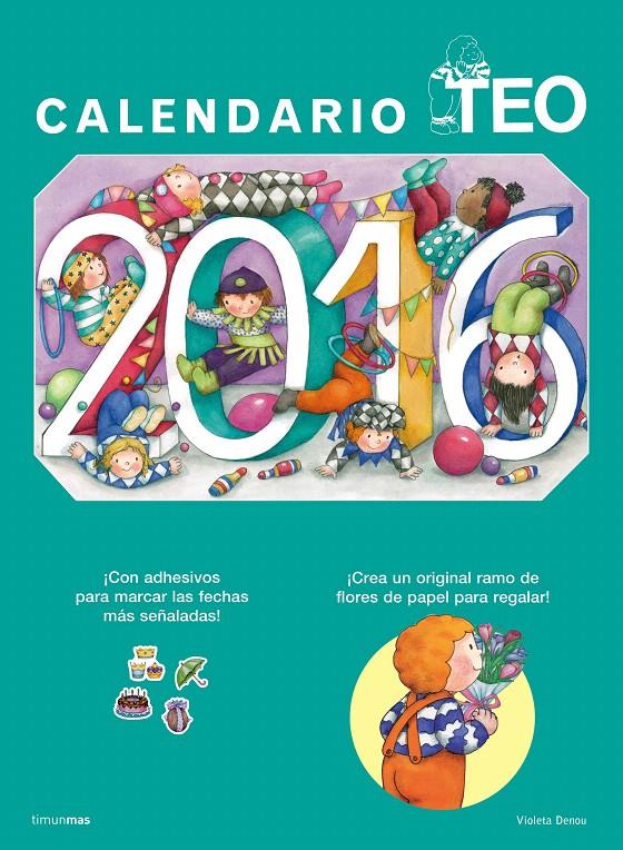 CALENDARIO TEO 2016 | 9788408145240 | Galatea Llibres | Llibreria online de Reus, Tarragona | Comprar llibres en català i castellà online