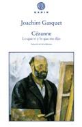 CEZANNE | 9788496974395 | GASQUET, JOACHIM | Galatea Llibres | Llibreria online de Reus, Tarragona | Comprar llibres en català i castellà online