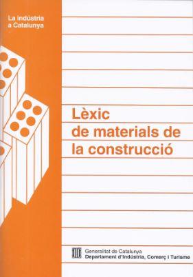 LEXIC DE MATERIALS DE LA CONSTRUCCIO | 9788439339779 | TERMCAT | Galatea Llibres | Llibreria online de Reus, Tarragona | Comprar llibres en català i castellà online