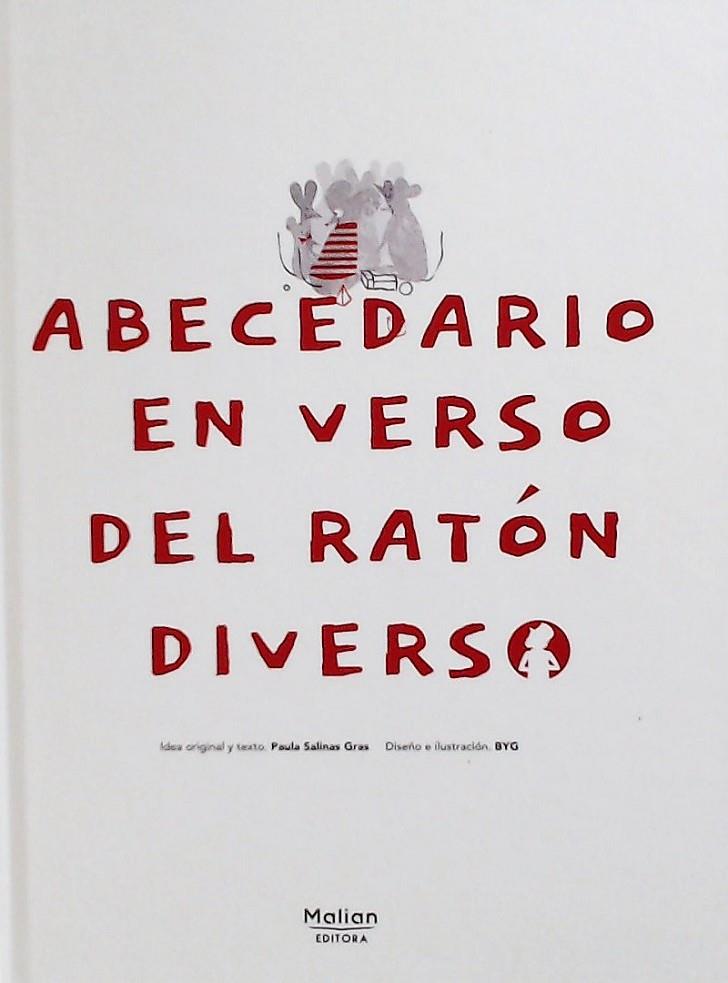 ABECEDARIO EN VERSO DEL RATÓN DIVERSO | 9788494842443 | SALINAS GRAS, PAULA | Galatea Llibres | Llibreria online de Reus, Tarragona | Comprar llibres en català i castellà online