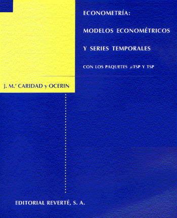 ECONOMETRIA T.2:MODELOS ECONOMETRICOS Y SERIES TEMPORALES | 9788429126129 | CARIDAD Y OCERIN | Galatea Llibres | Llibreria online de Reus, Tarragona | Comprar llibres en català i castellà online