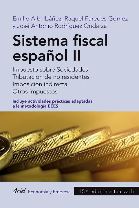 SISTEMA FISCAL ESPAÑOL II | 9788434437906 | Galatea Llibres | Llibreria online de Reus, Tarragona | Comprar llibres en català i castellà online