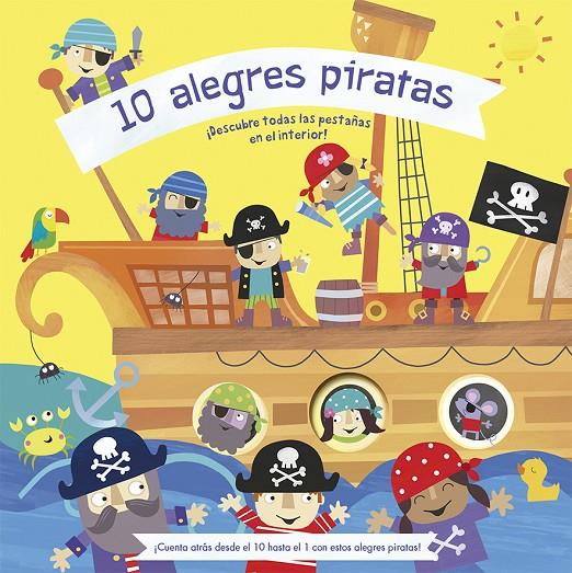 10 ALEGRES PIRATAS | 9788491452140 | WEERASEKERA, REBECCA | Galatea Llibres | Llibreria online de Reus, Tarragona | Comprar llibres en català i castellà online