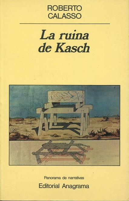 LA RUINA DE KASCH | 9788433931559 | CALASSO, ROBERTO | Galatea Llibres | Llibreria online de Reus, Tarragona | Comprar llibres en català i castellà online