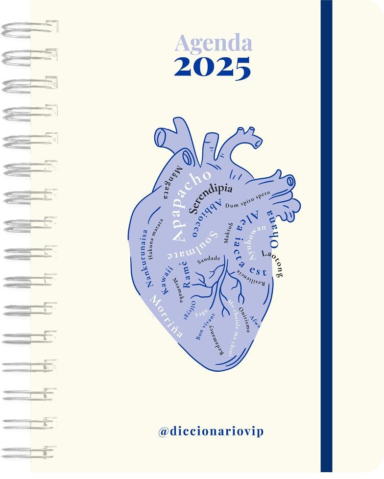 AGENDA ANUAL DIARIA 2025 "DICCIONARIOVIP" | 9788419215413 | Galatea Llibres | Llibreria online de Reus, Tarragona | Comprar llibres en català i castellà online