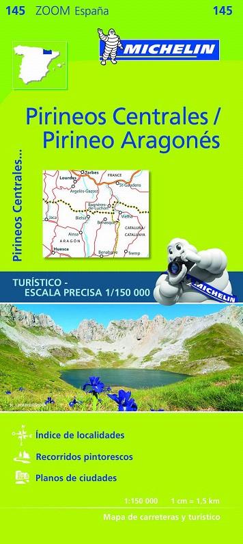 MAPA ZOOM PIRINEOS CENTRALES / PIRINEO ARAGONÉS | 9782067218123 | VV.AA | Galatea Llibres | Llibreria online de Reus, Tarragona | Comprar llibres en català i castellà online