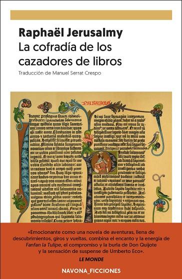 LA COFRADÍA DE LOS CAZADORES DE LIBROS | 9788417978679 | JERUSALMY, RAPHAËL | Galatea Llibres | Llibreria online de Reus, Tarragona | Comprar llibres en català i castellà online