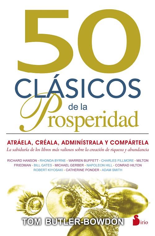 50 CLASICOS DE LA PROSPERIDAD | 9788416579129 | BUTLER, TOM | Galatea Llibres | Llibreria online de Reus, Tarragona | Comprar llibres en català i castellà online