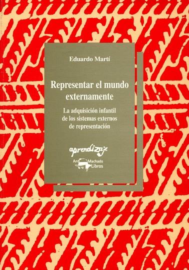 REPRESENTAR EL MUNDO EXTERNAMENTE | 9788477741435 | MARTI, EDUARDO | Galatea Llibres | Llibreria online de Reus, Tarragona | Comprar llibres en català i castellà online