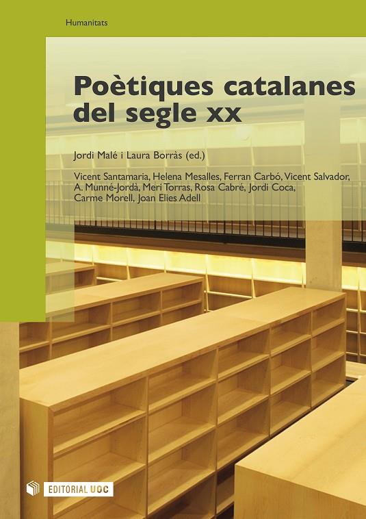 POETIQUES CATALANES DEL SEGLE XX | 9788497886673 | MALE, JORDI | Galatea Llibres | Librería online de Reus, Tarragona | Comprar libros en catalán y castellano online