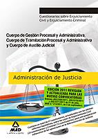 CUERPO GESTION Y ADMINISTRATIVA, TRAMITACION PROCESAL CUESTIONARIOS ENJUICIAMIENTO | 9788467662542 | RODRIGUEZ RIVERA, FRANCISCO ENRIQUE | Galatea Llibres | Llibreria online de Reus, Tarragona | Comprar llibres en català i castellà online