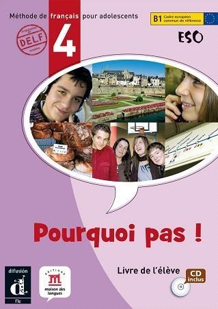 POURQUOI PAS! LIVRE D'ELEVE 4 ESO | 9788484435365 | BRETONNIER, MARIE | Galatea Llibres | Llibreria online de Reus, Tarragona | Comprar llibres en català i castellà online