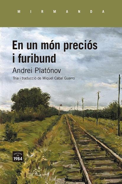 EN UN MÓN PRECIÓS I FURIBUND | 9788418858857 | PLATÓNOV, ANDREI | Galatea Llibres | Librería online de Reus, Tarragona | Comprar libros en catalán y castellano online