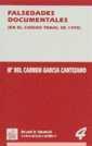 FALSEDADES DOCUMENTALES(EN EL CODIGO PENAL DE 1995 | 9788480024730 | GARCIA CANTIZANO, MªDEL CARMEN | Galatea Llibres | Llibreria online de Reus, Tarragona | Comprar llibres en català i castellà online